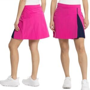 KJUS Siena Skort Women’s US Size‎ XS Pink & Navy Pleating New with Tags
